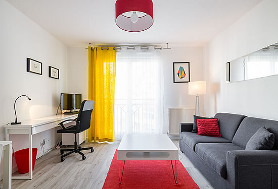 one bedroom apartment rental in Lyon Part Dieu